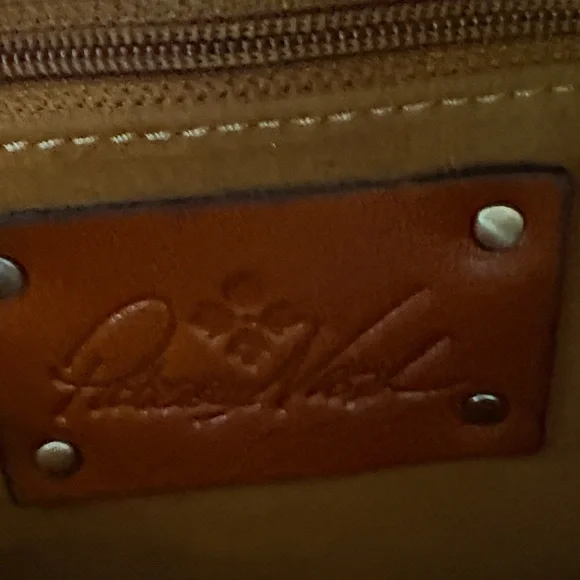 NWT Patricia Nash London Leather Saddle Bag European Map Print Shoulder Bag - Picture 2 of 9